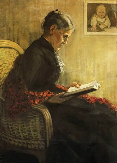 Portrait of the Artists Mother Franz Marc